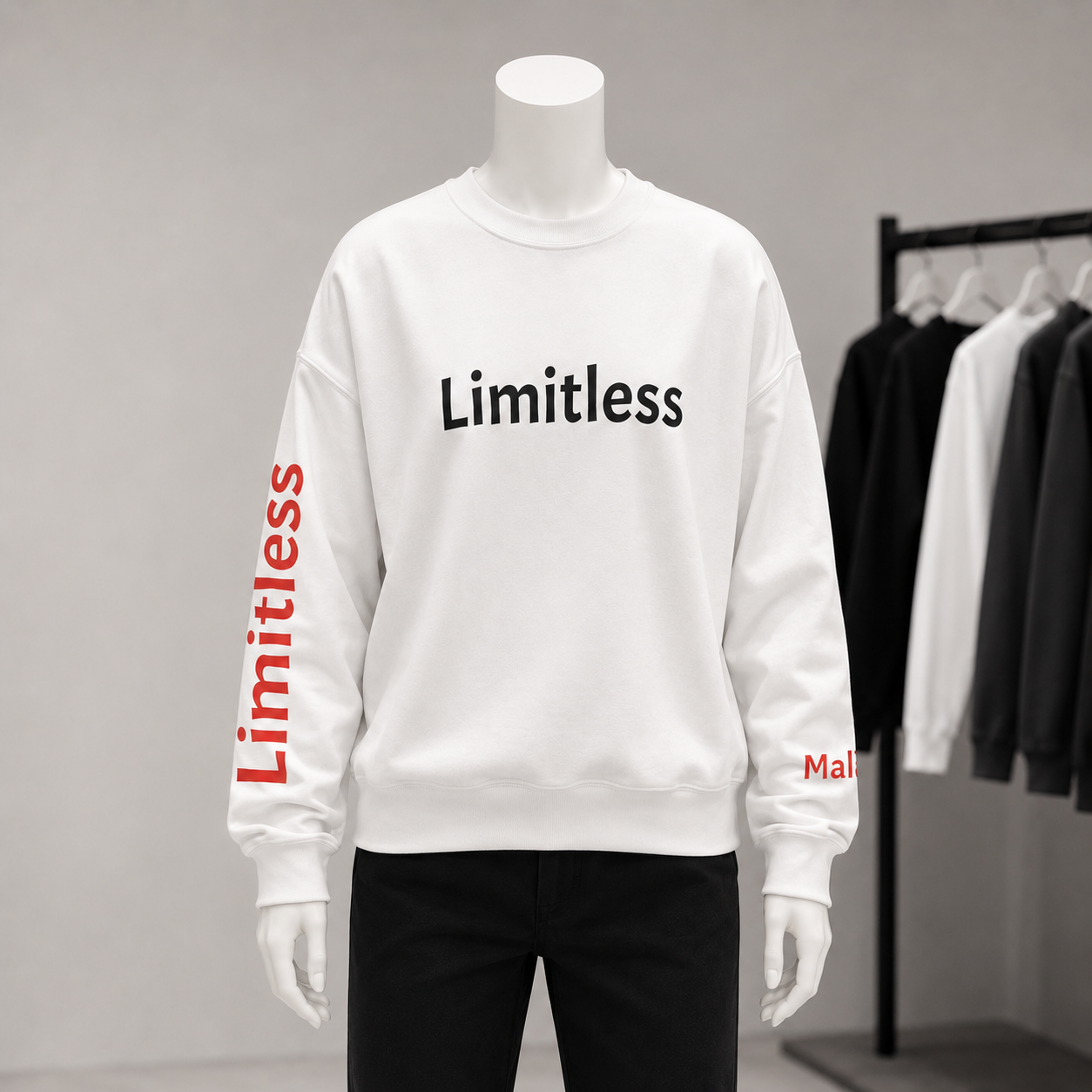 Limitless Crewneck — Malréd
