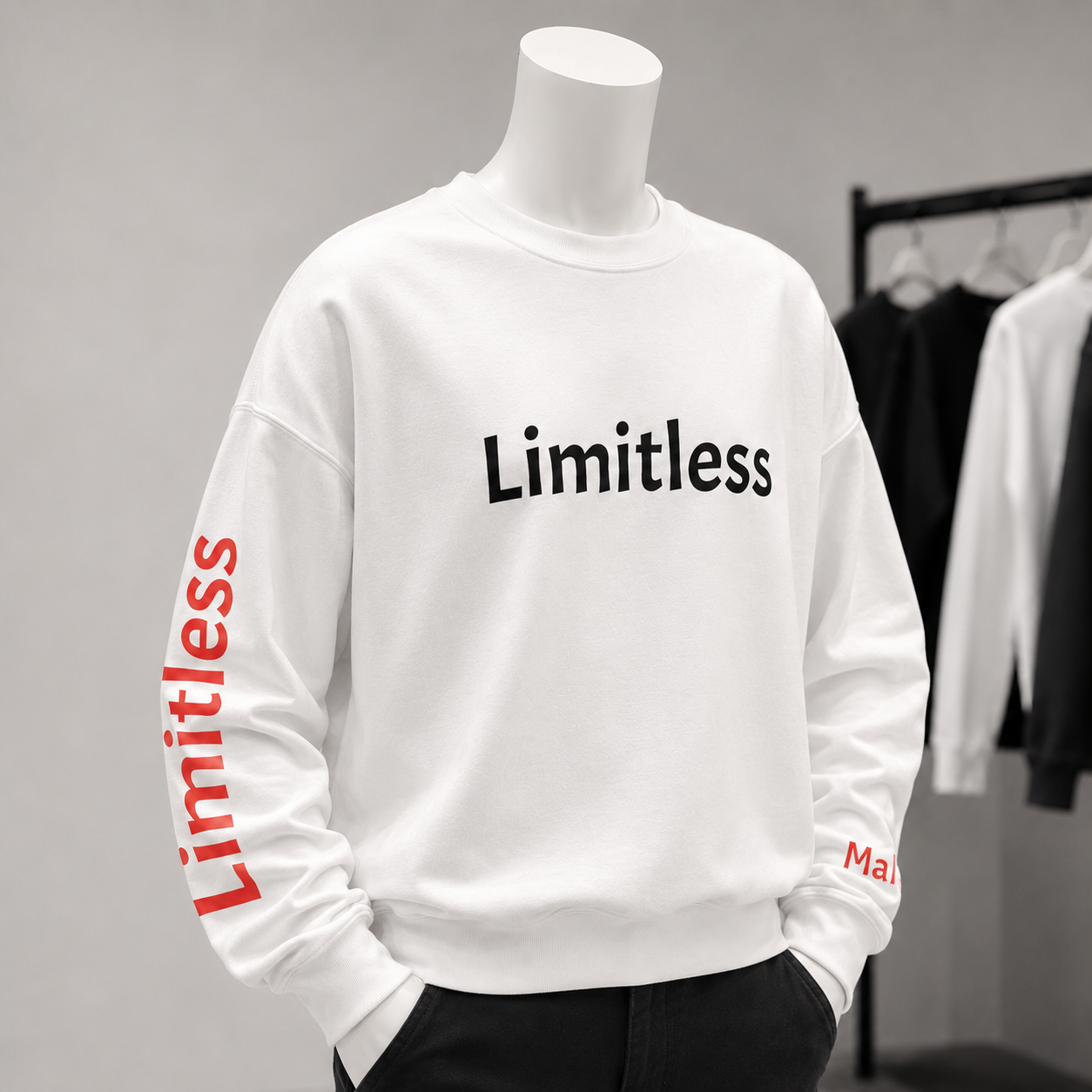 Limitless Crewneck — Malréd