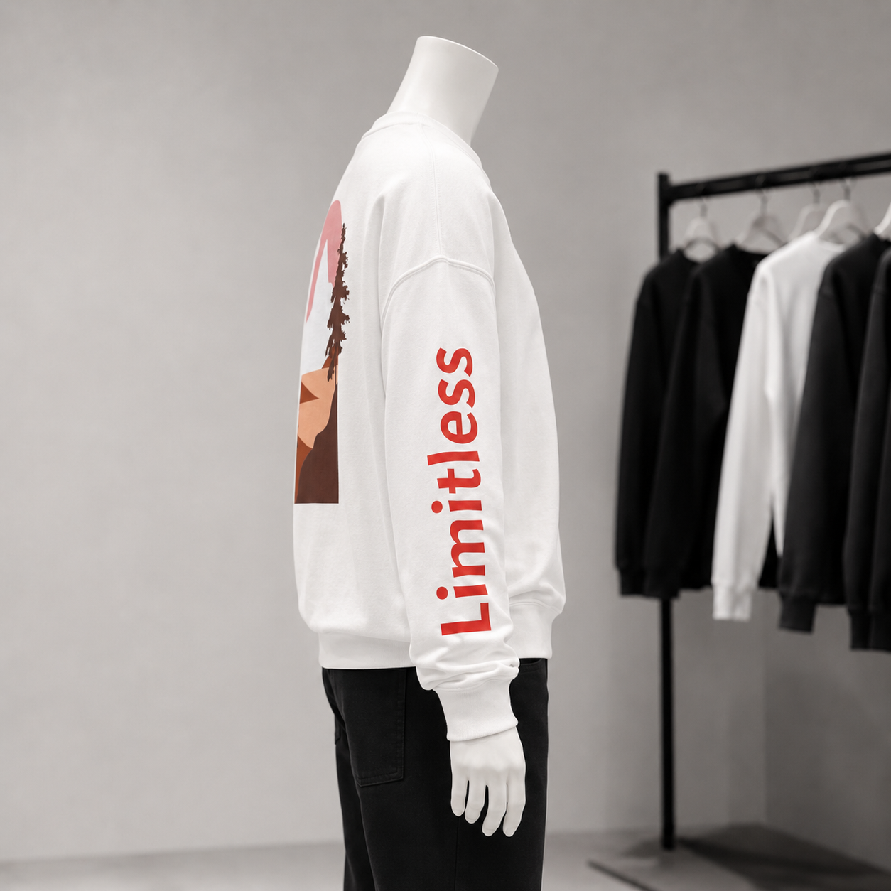 Limitless Crewneck — Malréd