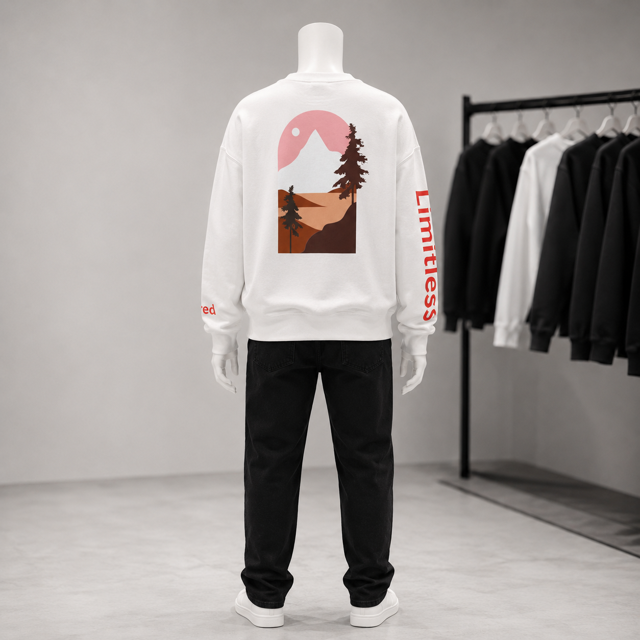 Limitless Crewneck — Malréd